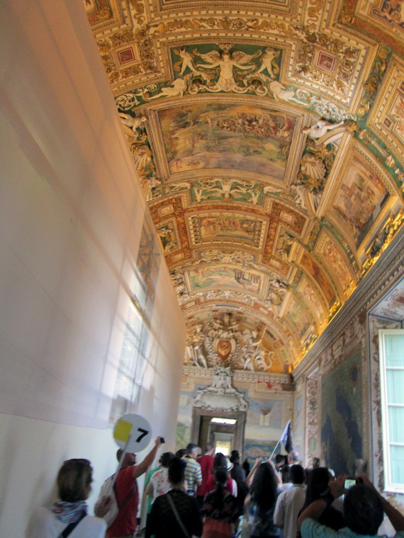 A Ceiling at the Vatican Museum
